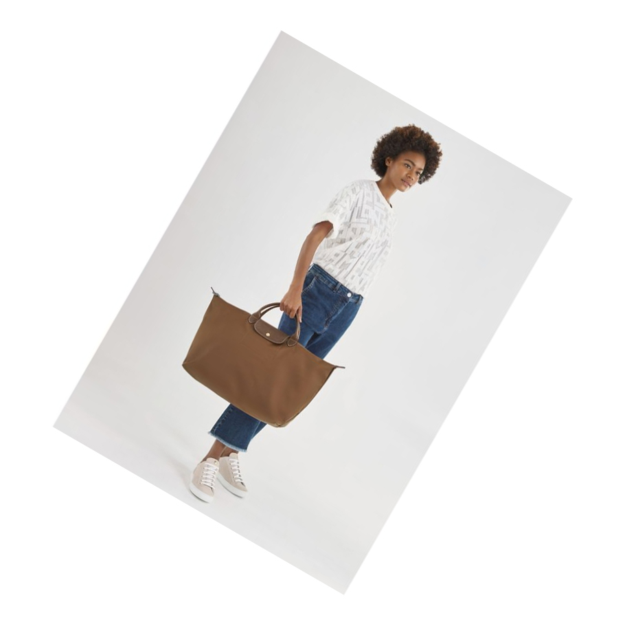 Longchamp Le Pliage L Reistas Dames Bruin | NL-SP52698