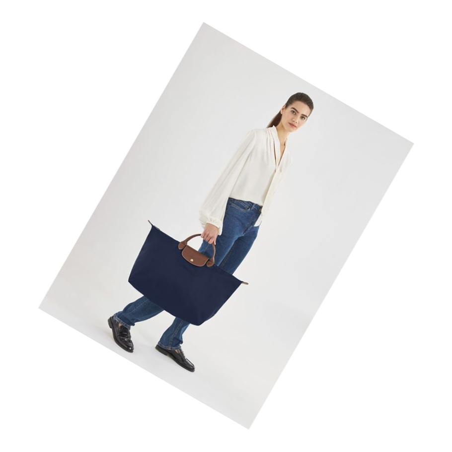 Longchamp Le Pliage L Reistas Dames Donkerblauw | NL-DW81729