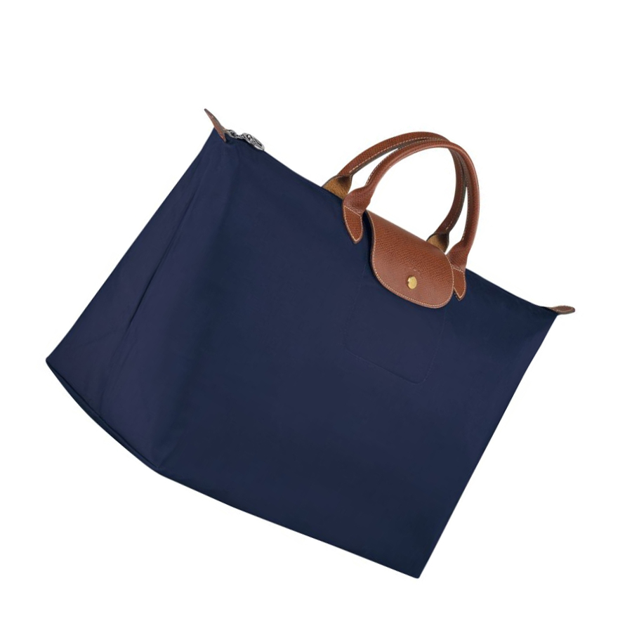 Longchamp Le Pliage L Reistas Dames Donkerblauw | NL-DW81729