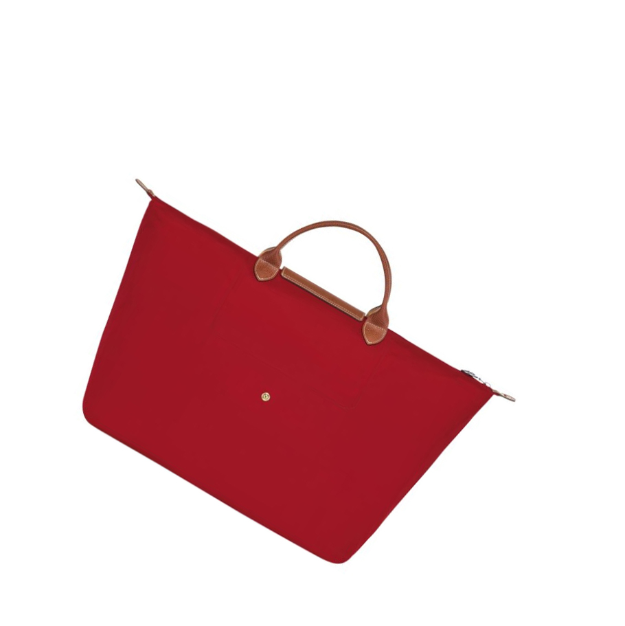 Longchamp Le Pliage L Reistas Heren Rood | NL-QP86204