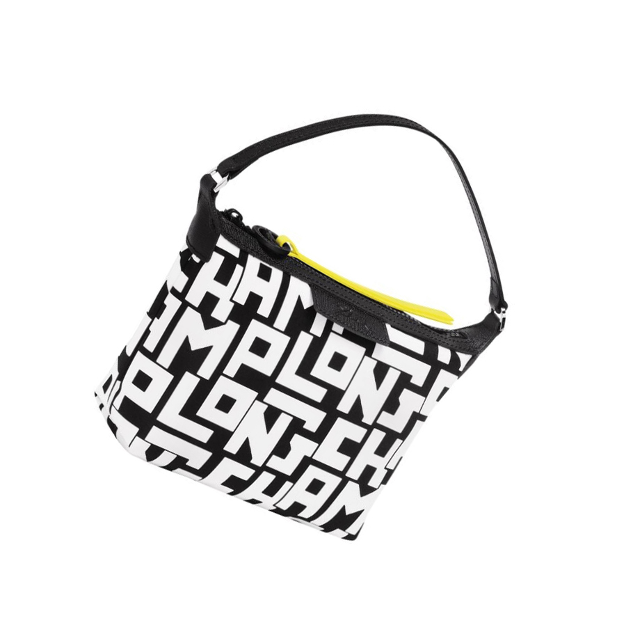 Longchamp Le Pliage Lgp Zak Dames Zwart Wit | NL-RC70516