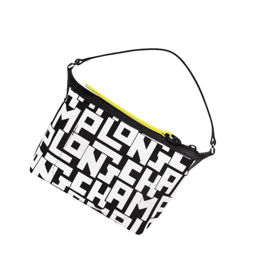 Longchamp Le Pliage Lgp Zak Dames Zwart Wit | NL-RC70516