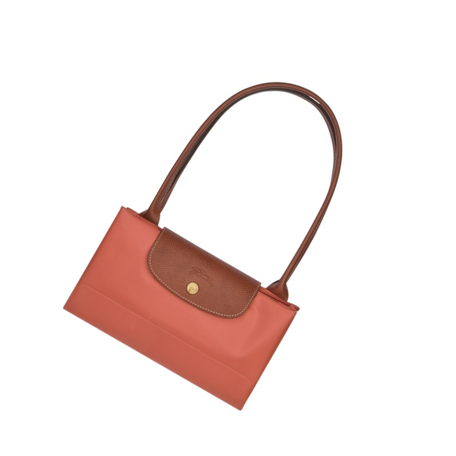 Longchamp Le Pliage Original L Schoudertassen Dames Roze | NL-LF09387