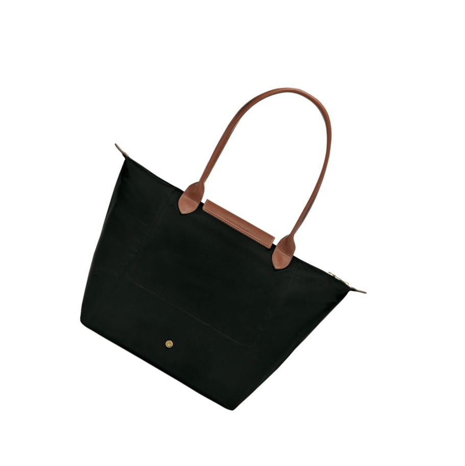 Longchamp Le Pliage Original L Schoudertassen Dames Zwart | NL-WI40258