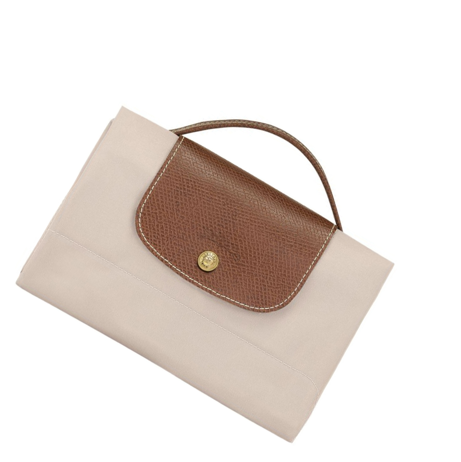 Longchamp Le Pliage Original S Aktetas Dames Beige | NL-GP58491