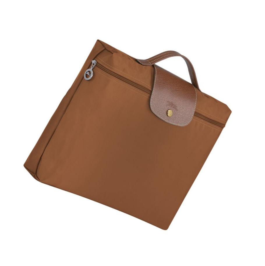 Longchamp Le Pliage Original S Aktetas Heren Bruin | NL-CT65870