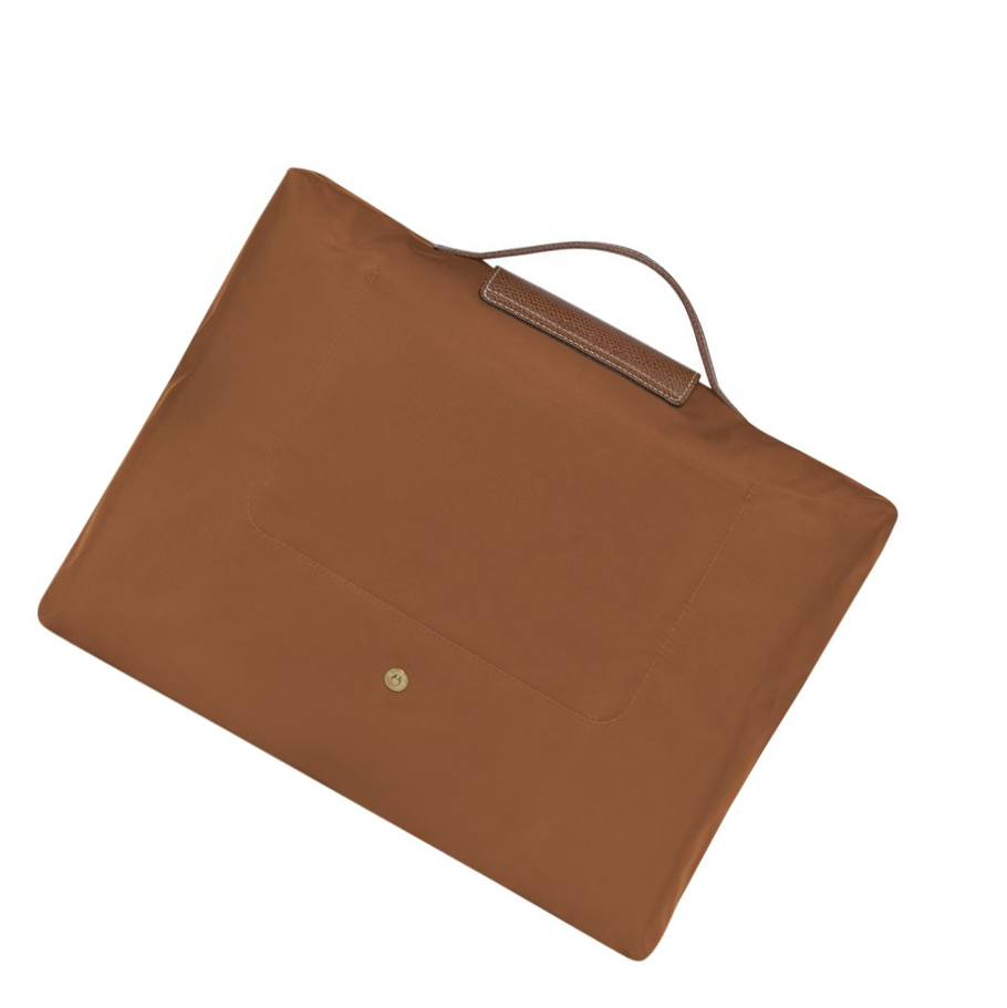 Longchamp Le Pliage Original S Aktetas Heren Bruin | NL-CT65870