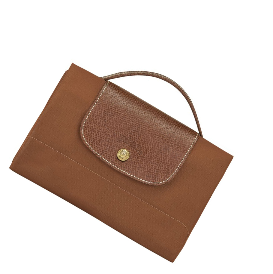 Longchamp Le Pliage Original S Aktetas Heren Bruin | NL-CT65870