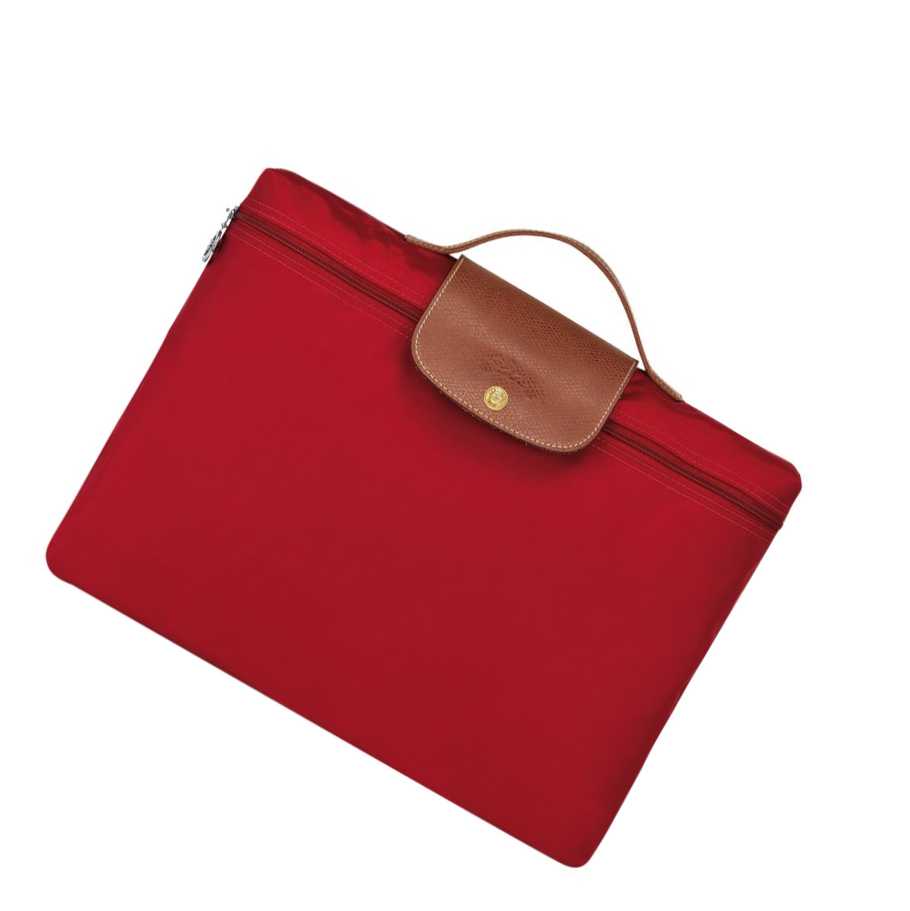 Longchamp Le Pliage Original S Aktetas Heren Rood | NL-VU02648