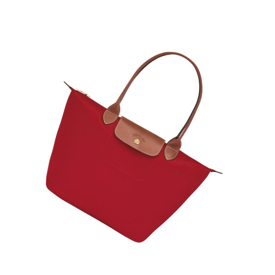 Longchamp tas rood deals
