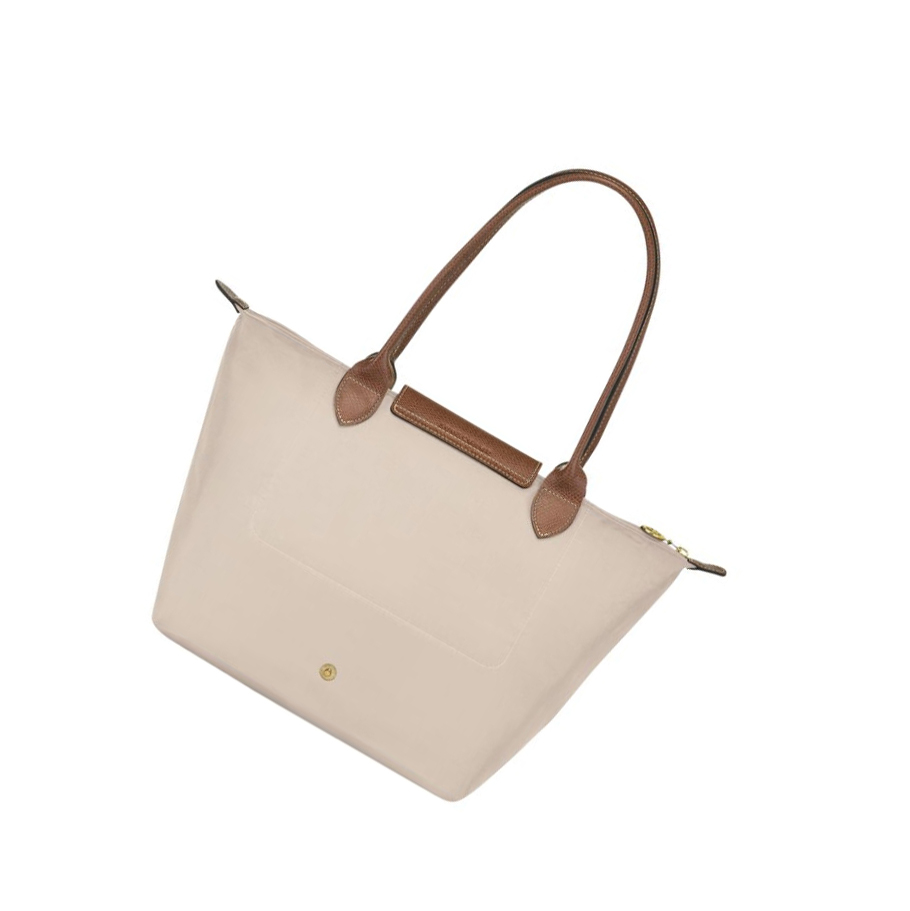 Longchamp Le Pliage Original S Schoudertassen Dames Beige | NL-TQ24759