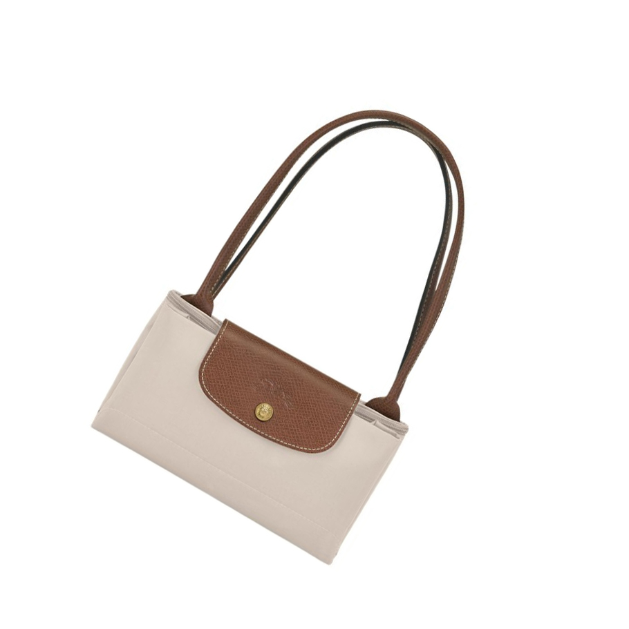 Longchamp Le Pliage Original S Schoudertassen Dames Beige | NL-TQ24759