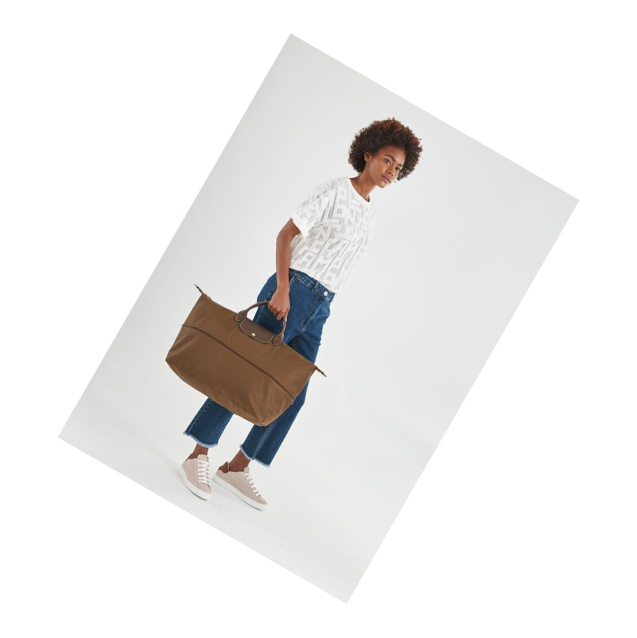 Longchamp Le Pliage Reistas Dames Bruin | NL-NK05134