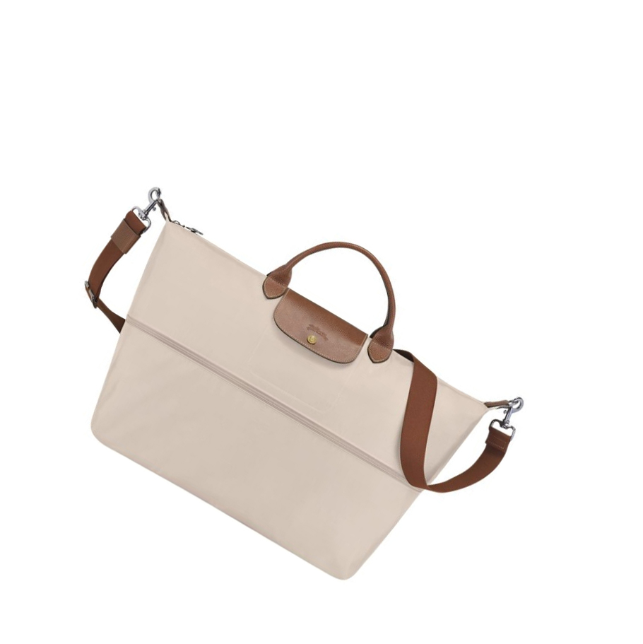 Longchamp Le Pliage Reistas Heren Beige | NL-KR27893