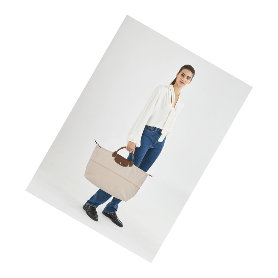 Longchamp Le Pliage Reistas Heren Beige | NL-KR27893