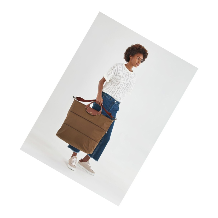 Longchamp Le Pliage Reistas Heren Bruin | NL-PD30654