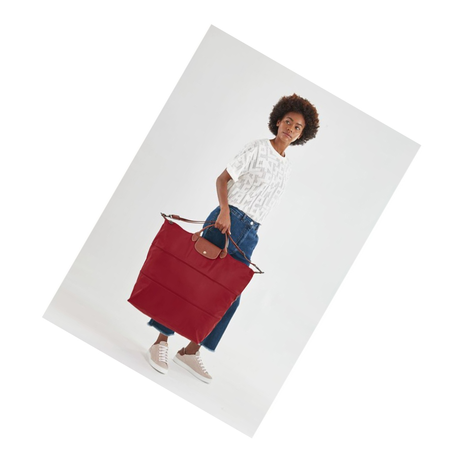 Longchamp Le Pliage Reistas Heren Rood | NL-PB64172