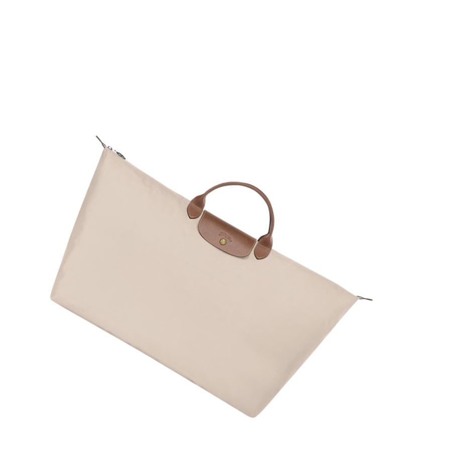 Longchamp Le Pliage XL Reistas Heren Beige | NL-KU41963