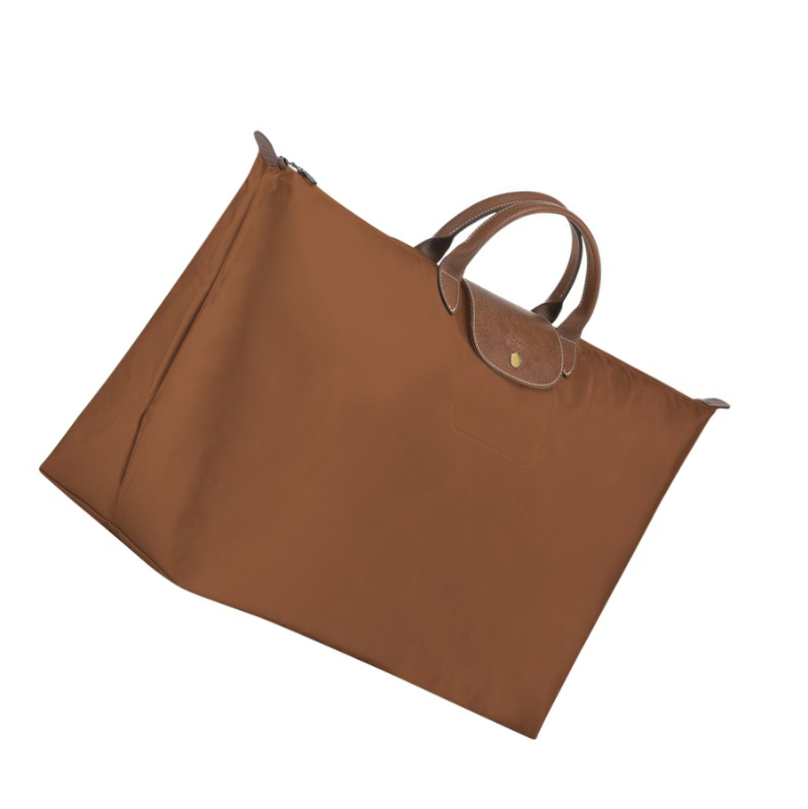 Longchamp Le Pliage XL Reistas Heren Bruin | NL-DZ51279