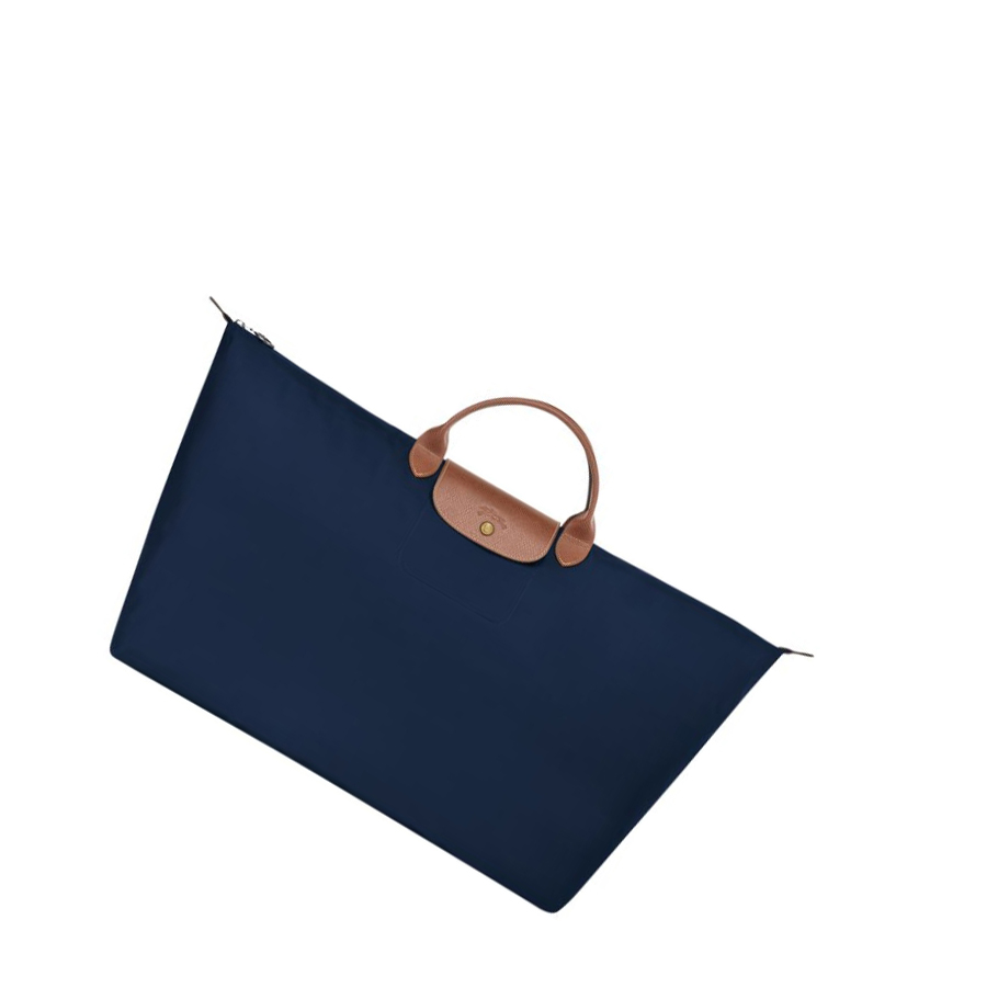 Longchamp Le Pliage XL Reistas Heren Donkerblauw | NL-OF71562