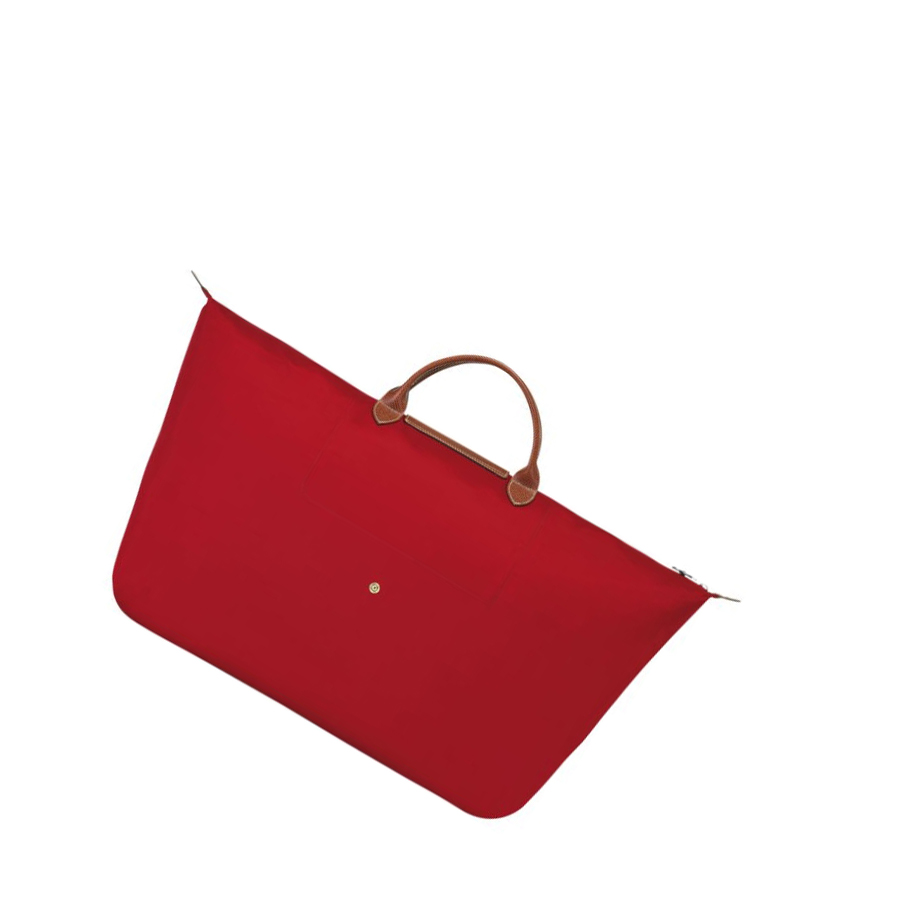 Longchamp Le Pliage XL Reistas Heren Rood | NL-MA91504