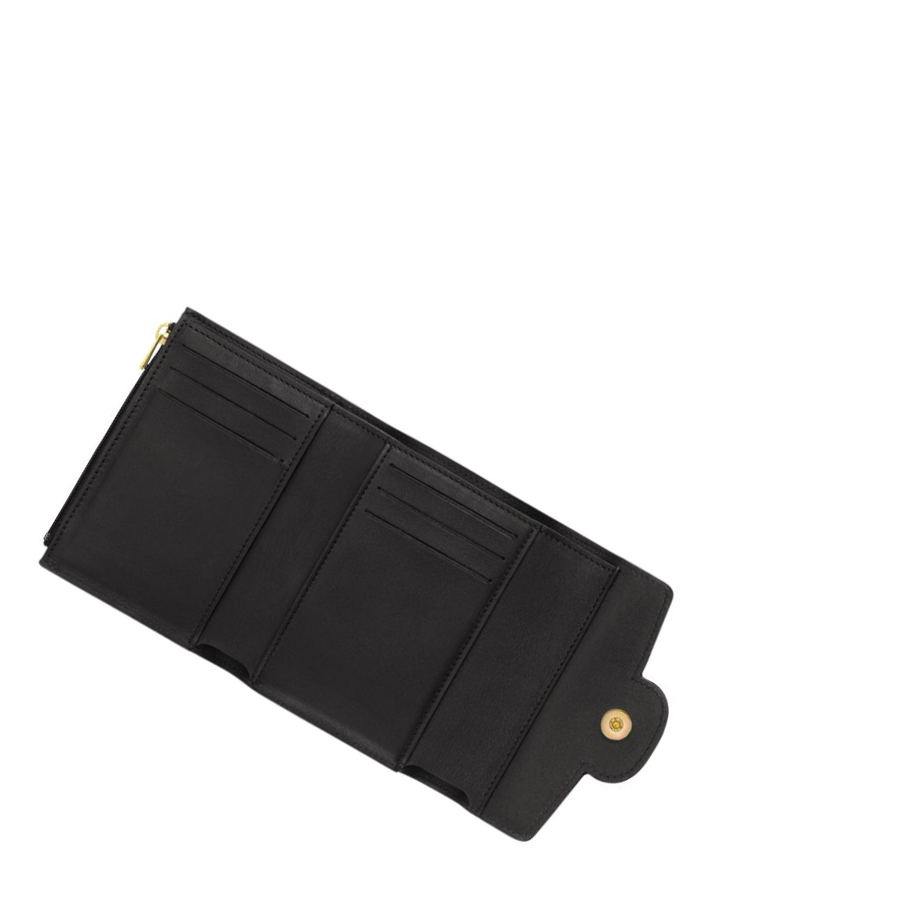 Longchamp Mademoiselle Portefeuille Dames Zwart | NL-NM16028
