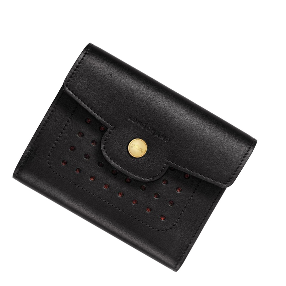 Longchamp Mademoiselle Portefeuille Dames Zwart | NL-NM16028