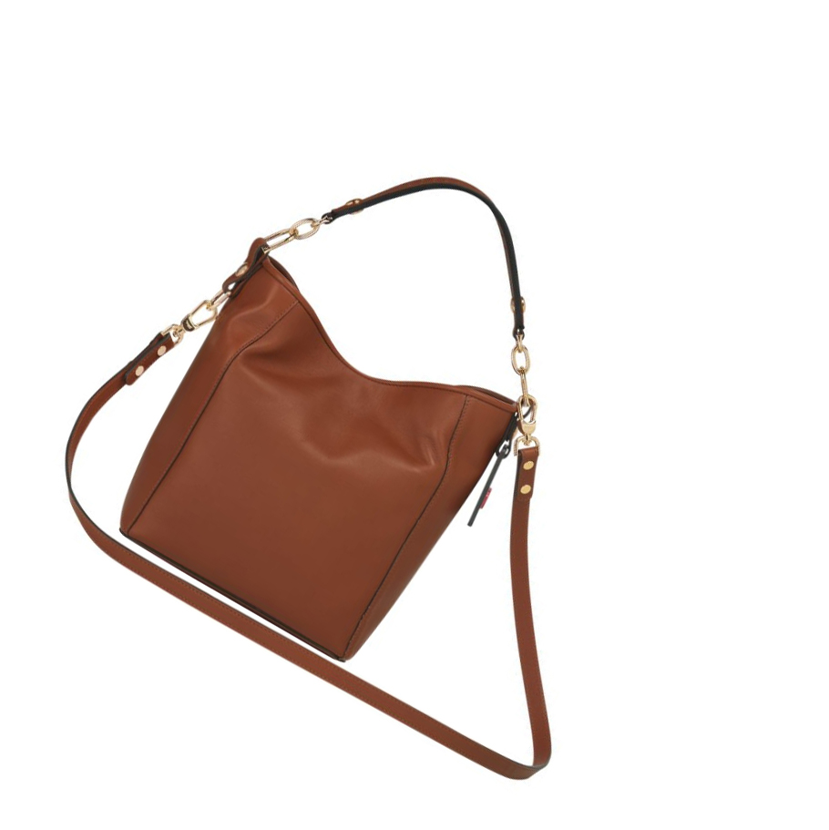 Longchamp Mademoiselle S Schoudertassen Dames Bruin | NL-LC53480