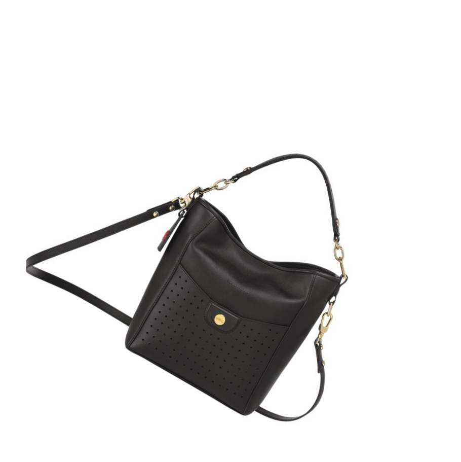 Longchamp Mademoiselle S Schoudertassen Dames Zwart | NL-ML34562