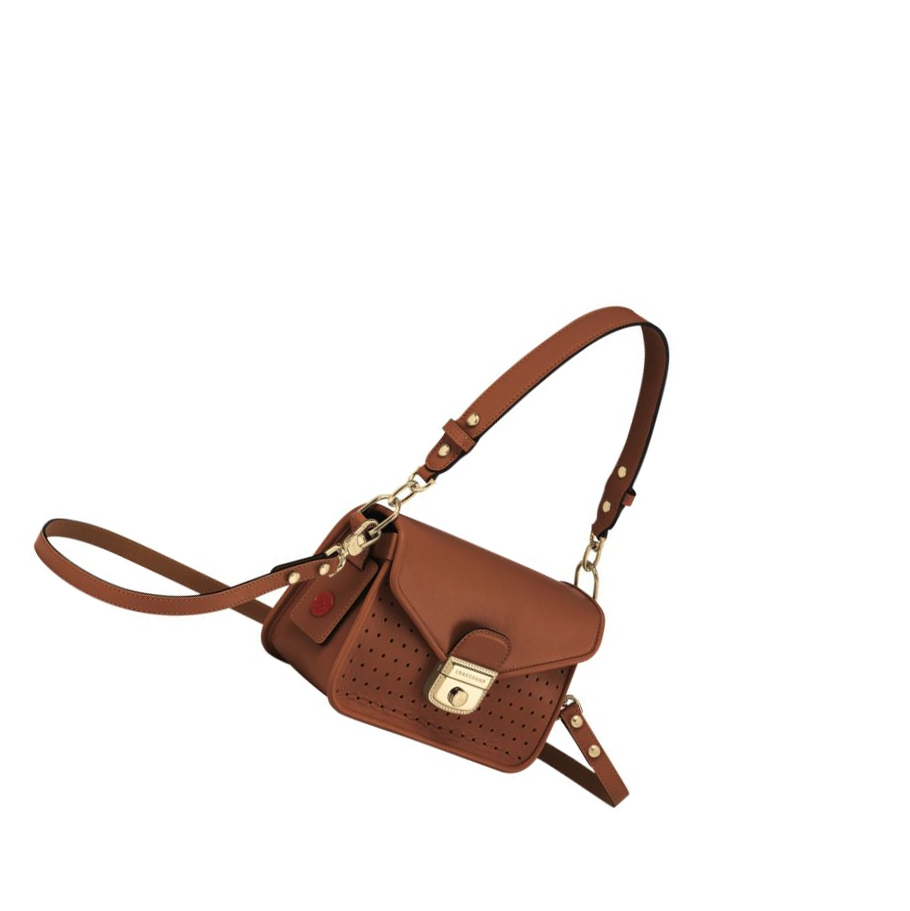 Longchamp Mademoiselle XS Crossbodytassen Dames Bruin | NL-ZF52736