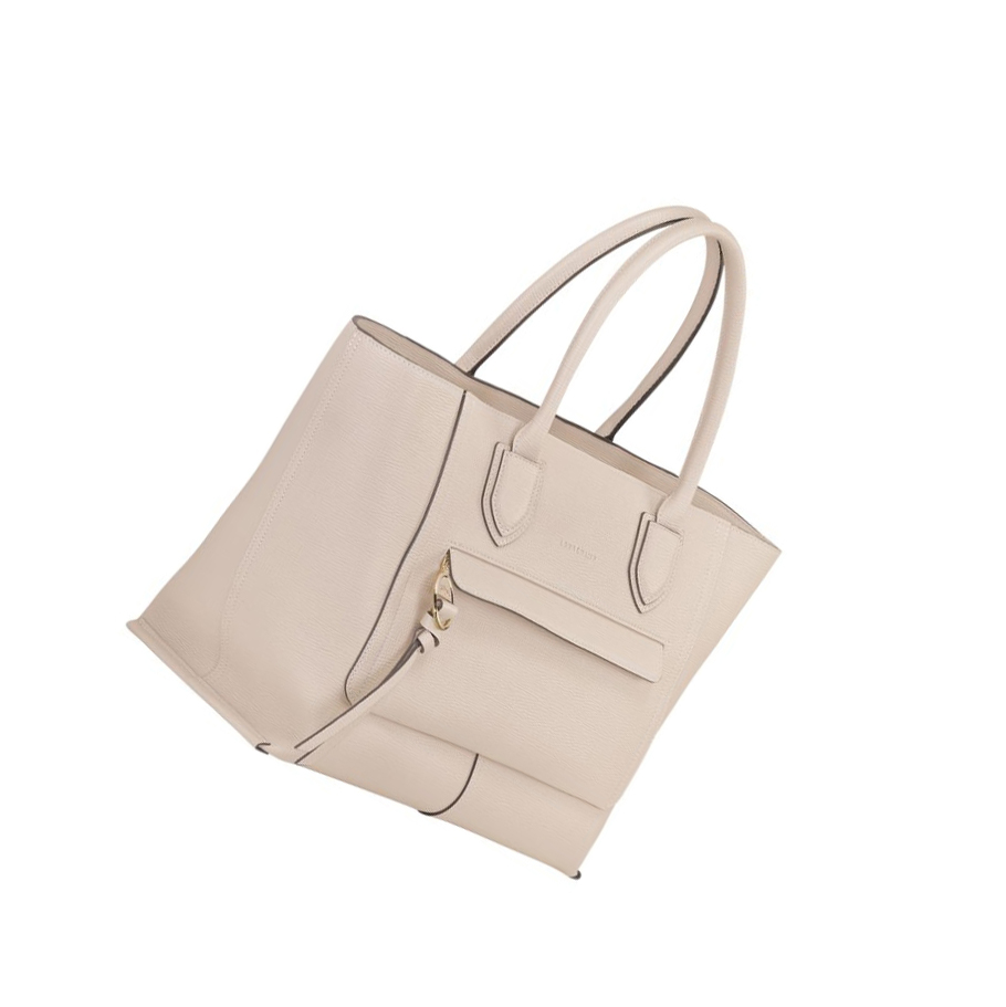 Longchamp Mailbox L Handtas Dames Beige | NL-CF75092