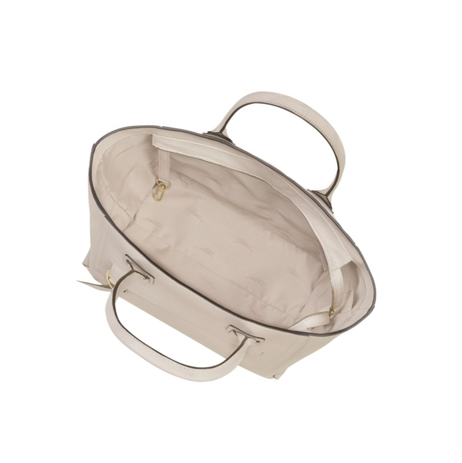 Longchamp Mailbox L Handtas Dames Beige | NL-CF75092