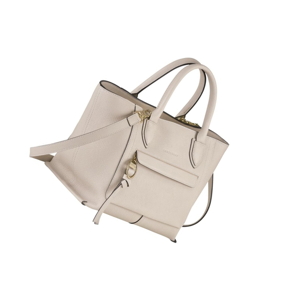 Longchamp Mailbox M Handtas Dames Beige | NL-GV27065