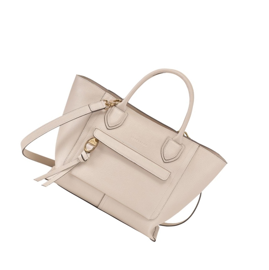 Longchamp Mailbox M Handtas Dames Beige | NL-GV27065