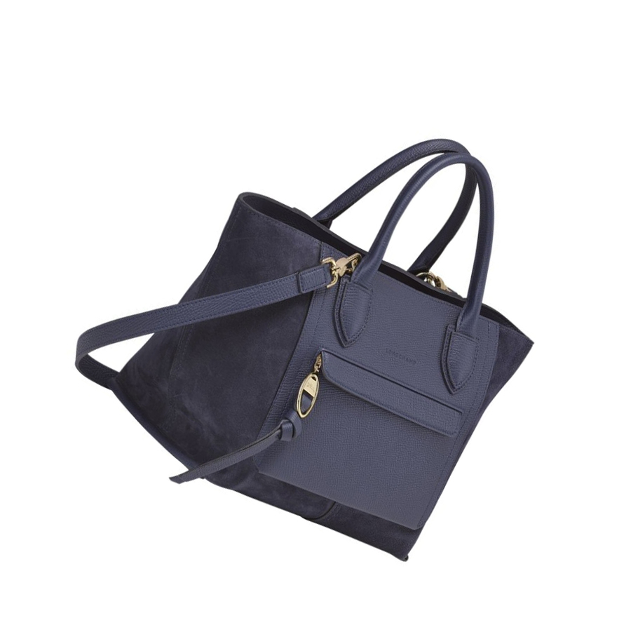 Longchamp Mailbox M Handtas Dames Donkerblauw | NL-YT74139