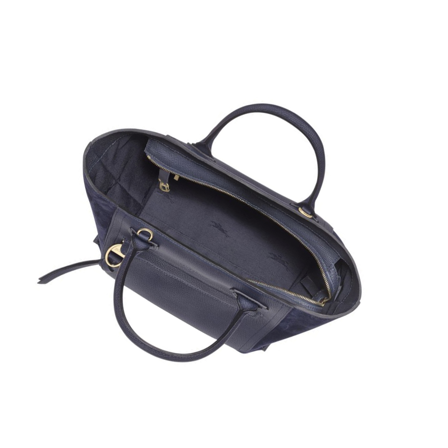 Longchamp Mailbox M Handtas Dames Donkerblauw | NL-YT74139