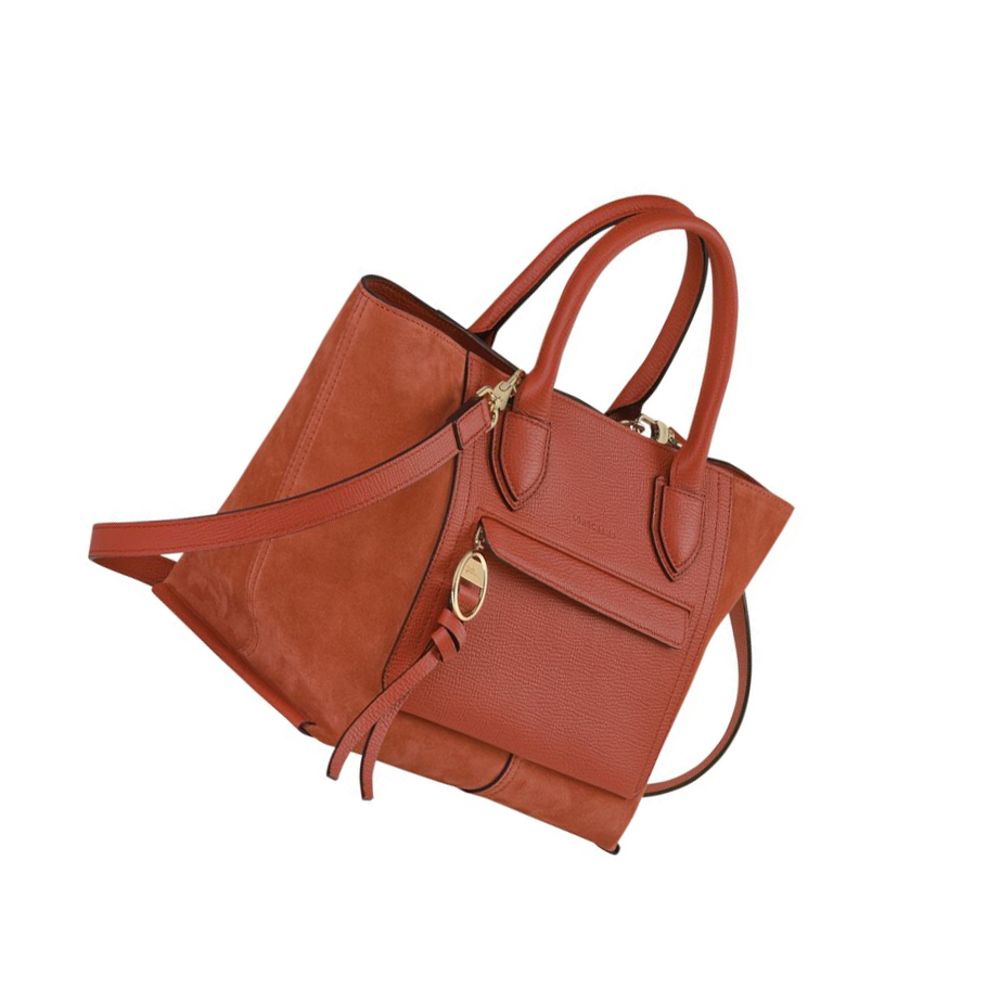 Longchamp Mailbox M Handtas Dames Oranje | NL-ZW38640