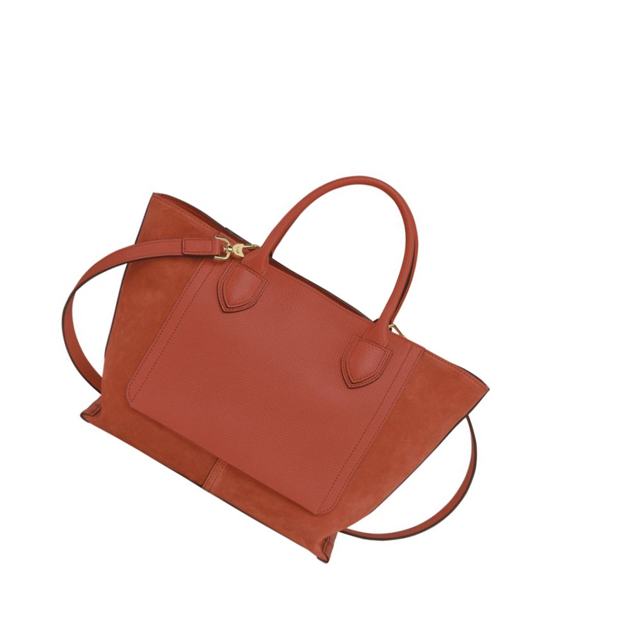Longchamp Mailbox M Handtas Dames Oranje | NL-ZW38640