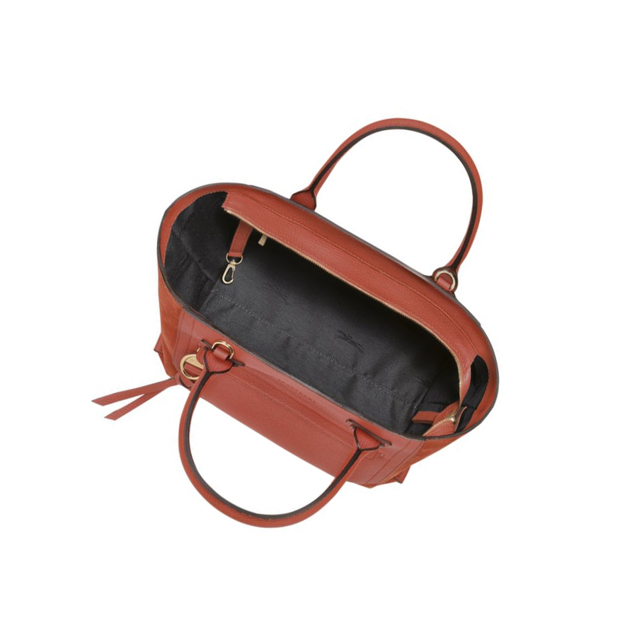 Longchamp Mailbox M Handtas Dames Oranje | NL-ZW38640