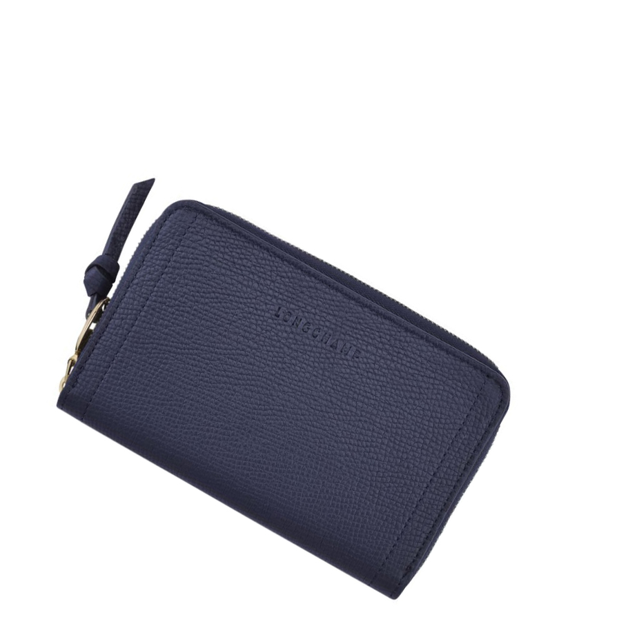 Longchamp Mailbox Portefeuille Dames Donkerblauw | NL-VN49712