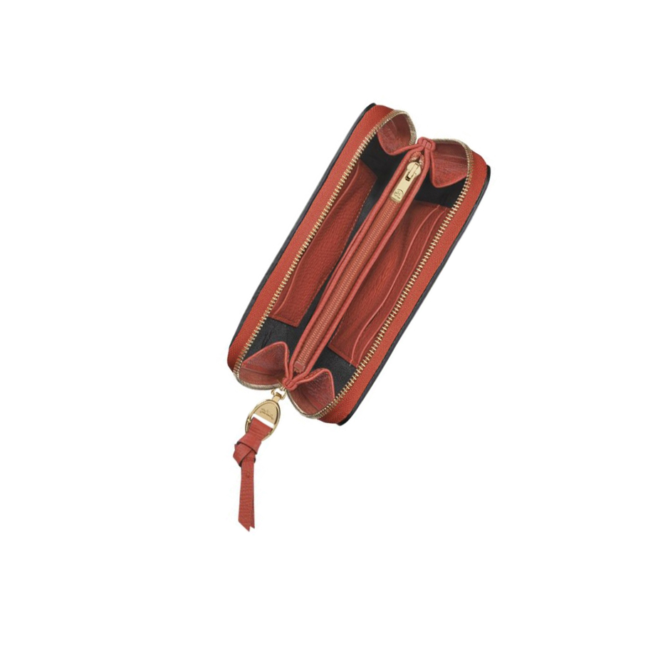 Longchamp Mailbox Portefeuille Dames Oranje | NL-MH06835