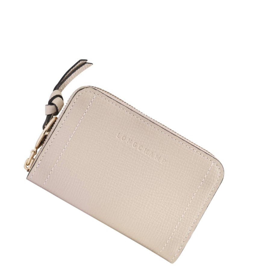 Longchamp Mailbox Portemonnee Dames Beige | NL-LX62709