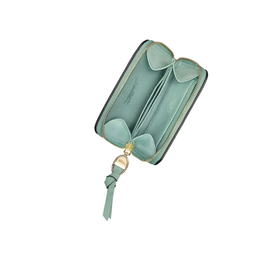 Longchamp Mailbox Portemonnee Dames Blauw | NL-NP03291