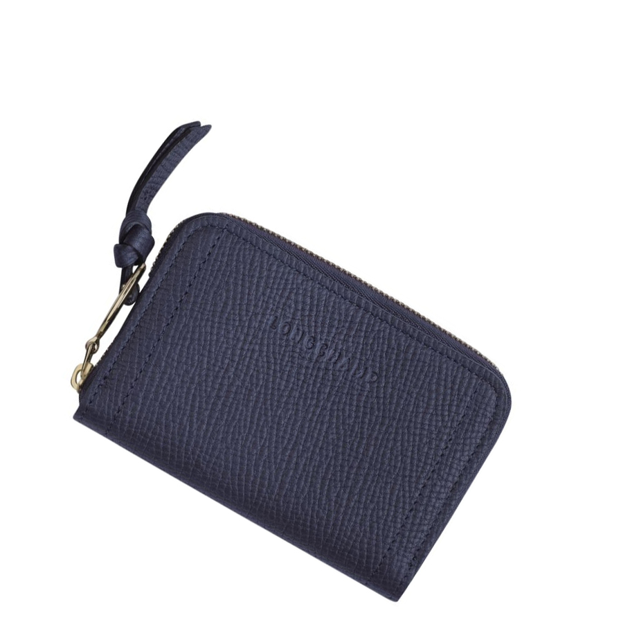 Longchamp Mailbox Portemonnee Dames Donkerblauw | NL-KB26035