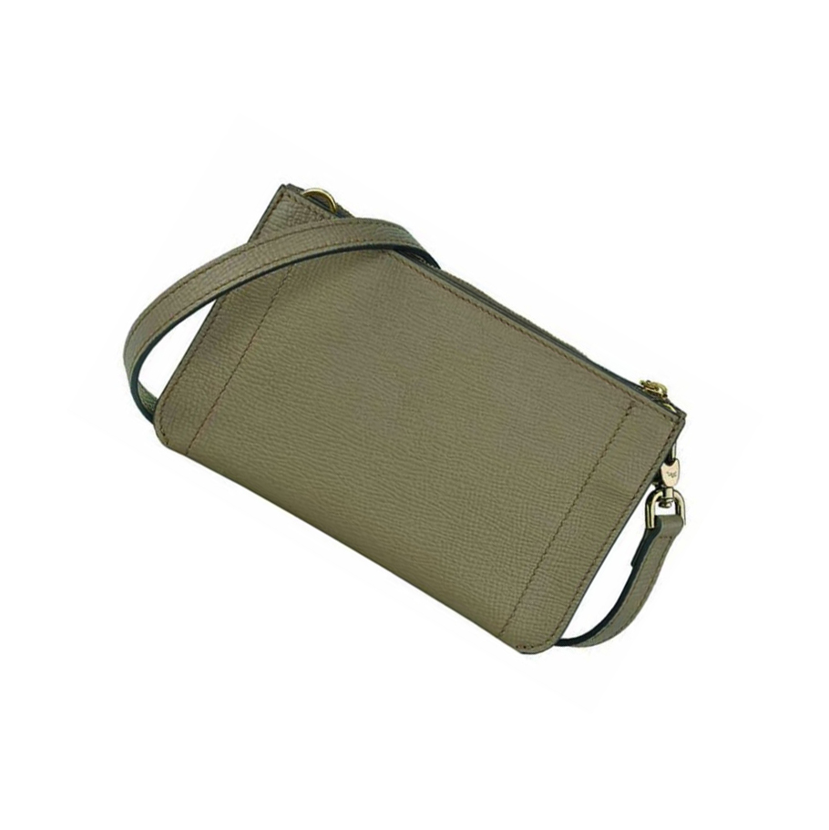 Longchamp Mailbox Rits Rond Portemonnee Dames Bruin | NL-IP95724