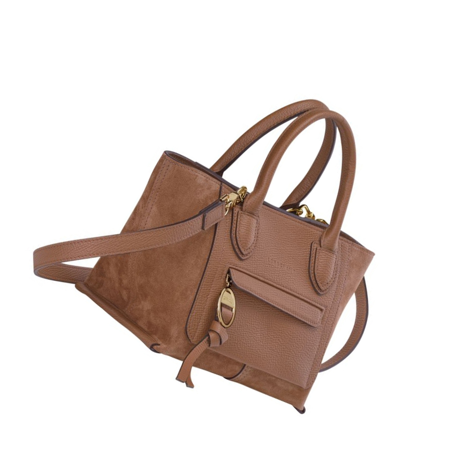 Longchamp Mailbox S Handtas Dames Bruin | NL-RL31427