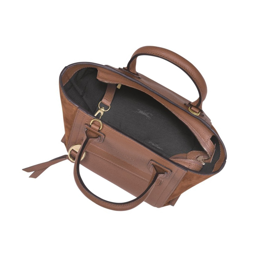 Longchamp Mailbox S Handtas Dames Bruin | NL-RL31427