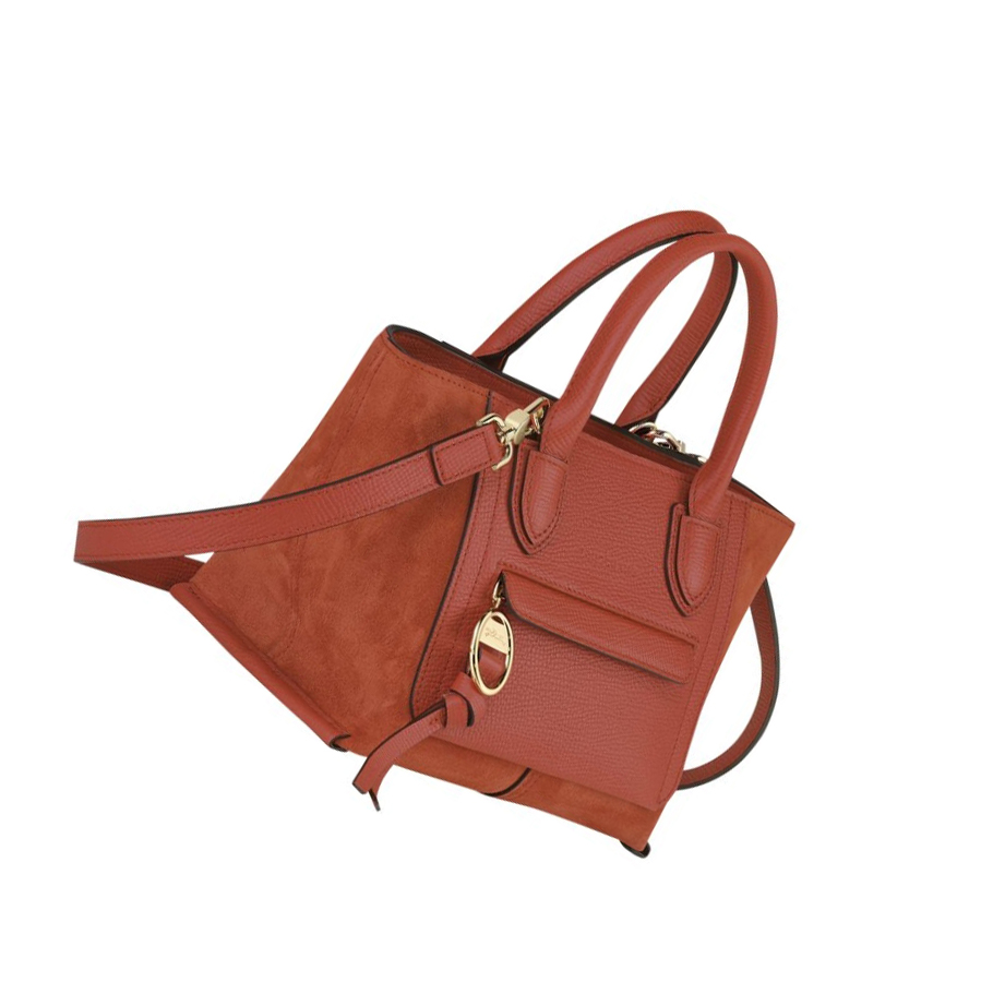 Longchamp Mailbox S Handtas Dames Oranje | NL-UP06572
