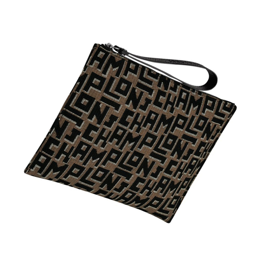 Longchamp Roseau Essential Lgp Zak Dames Bruin Zwart | NL-NH38140
