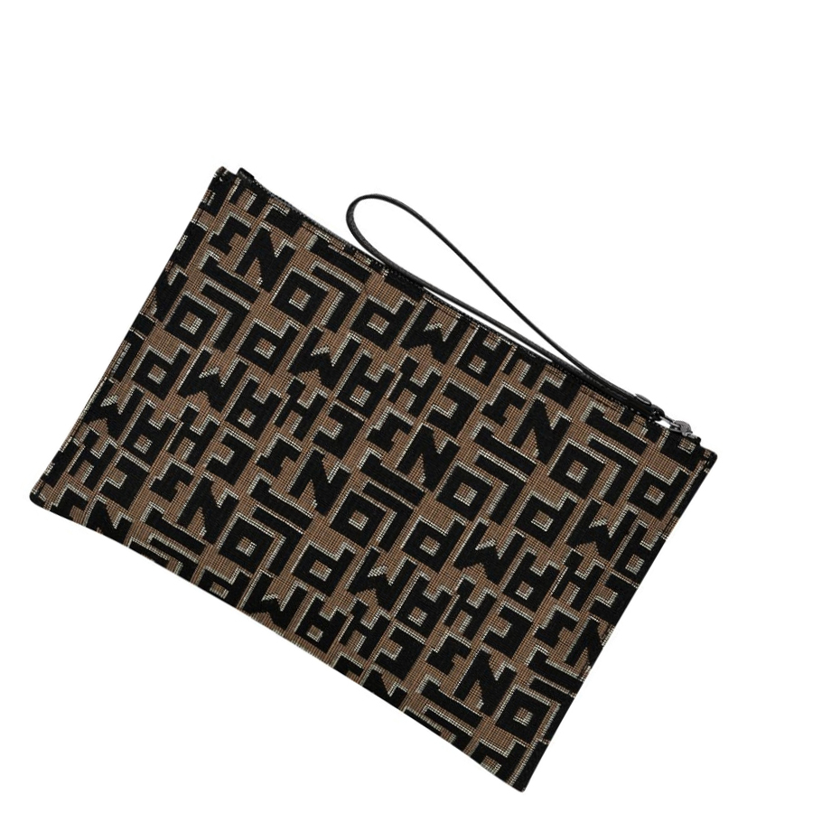 Longchamp Roseau Essential Lgp Zak Dames Bruin Zwart | NL-NH38140